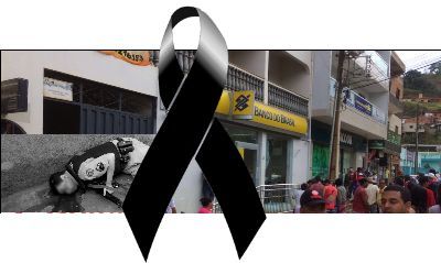 Vigilante e PM são mortos por ladrões de banco em Santa Margarida-MG 