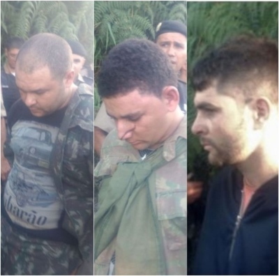 Três suspeitos de matar PM e vigilante são presos em Minas; 5 estão foragidos