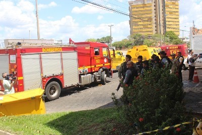 Explosão em empresa de segurança deixa três funcionários feridos em Teresina
