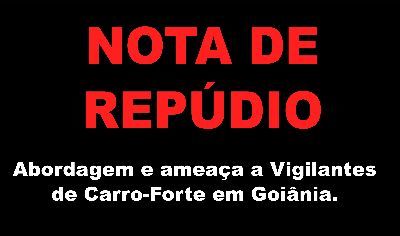 NOTA DE REPÚDIO