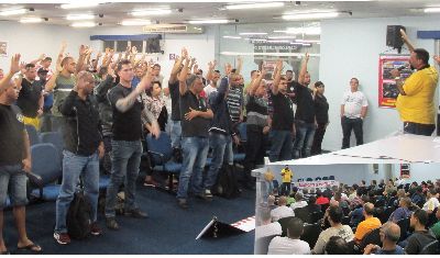 TRABALHADORES APROVAM O FECHAMENTO DA CCT 2017