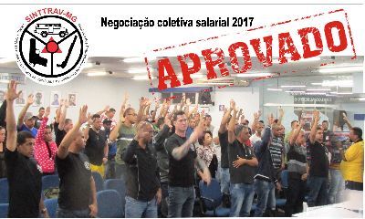 Negociação coletiva salarial 2017 
