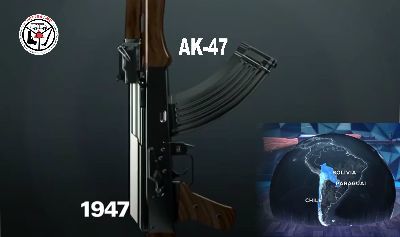 Como fuzis AK 47 chegam ao Brasil