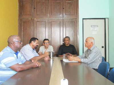 Presidente da NCST/MG em visita institucional a sede do Sinttrav