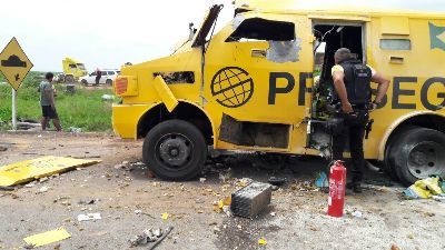 MAIS UM ATAQUE A CARRO FORTE DA PROSEGUR. EM MARABÁ/PA 