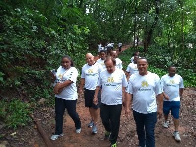 SINTTRAV prestigia a 2ª caminhada do Trabalhador da empresa Rodoban/BH