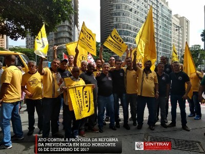 CONTINUAREMOS NAS RUAS CONTRA A REFORMA DA PREVIDÊNCIA 