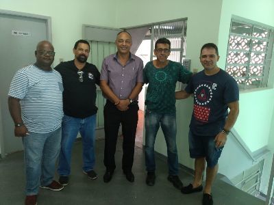 Diretor da NCST/MG visita a nova sede do SINTTRAV