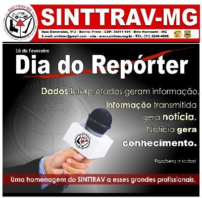 DIA DO REPÓRTER 