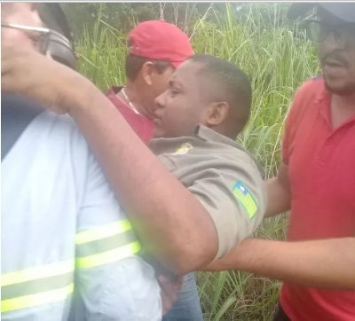 Vigilante está internado em estado grave após o violento ataque a carro forte no Piauí