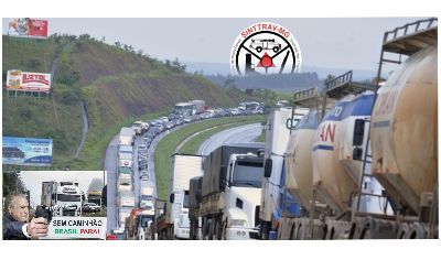 SINTTRAV APOIA A PARALISAÇÃO DOS CAMINHONEIROS 
