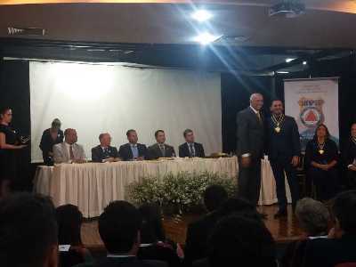 SINTTRAV prestigia cerimônia de entrega de medalha do sindicato dos Policiais Federais de MG 