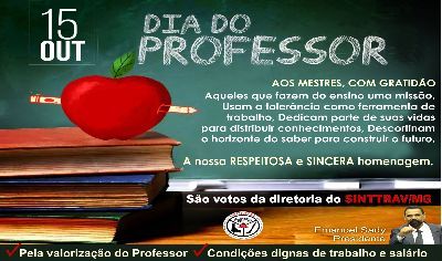 15 de Outubro - Dia do Professor