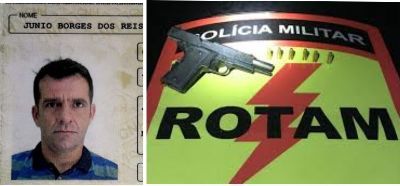 Morre em confronto com a Rotam um dos maiores assaltantes a carro forte do Brasil