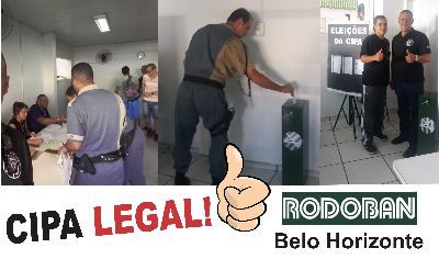Eleição da CIPA na RODOBAN base de Belo Horizonte