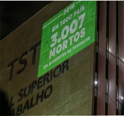 Em sete anos: 4,5 milhões de acidentes de trabalho dos quais 16.900 foram fatais