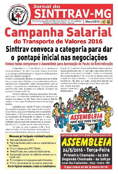 Sinttrav convoca a categoria para dar pontapé inicial nas negociações