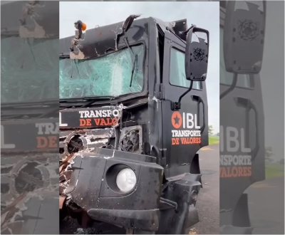 Acidente com carro-forte e carreta deixa 2 mortos 2 feridos graves na Via Anhanguera SP